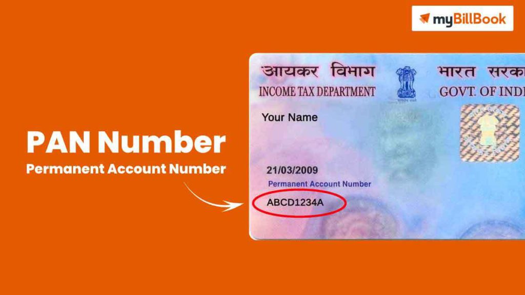 PAN Number – Permanent Account Number